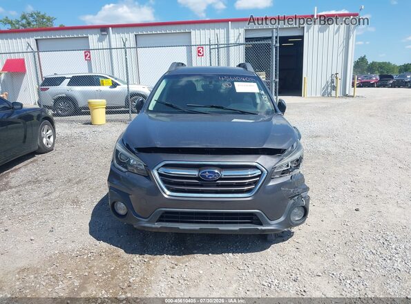 4S4BSAFC4J3235619 2018 SUBARU OUTBACK Gray Вид задньої частини салону