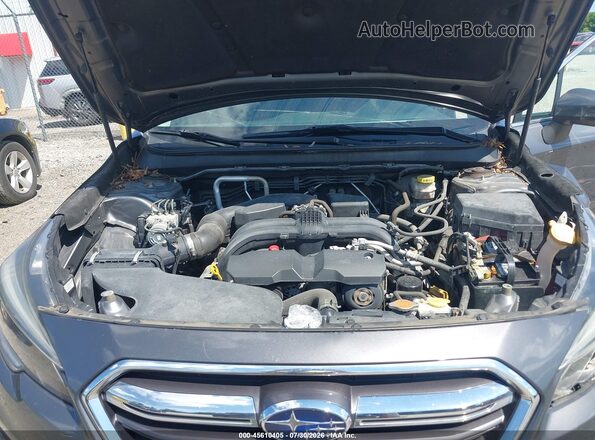 4S4BSAFC4J3235619 2018 SUBARU OUTBACK Gray Вид ззаду