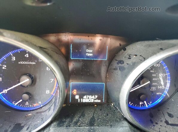 4S4BSAFC4J3328091 2018 SUBARU OUTBACK Blue ხელსაწყოთა პანელის ხედი
