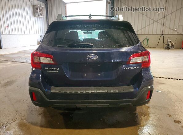 4S4BSAFC4J3328091 2018 SUBARU OUTBACK Blue უკანა ხედი