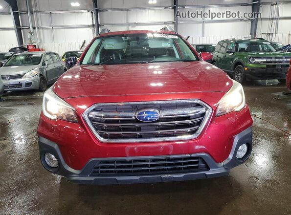 4S4BSAFC4K3206946 2019 SUBARU OUTBACK Maroon Front view