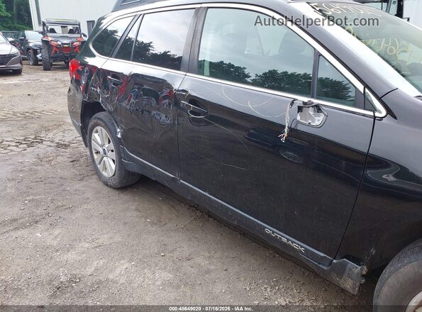 4S4BSAFC4K3275202 2019 SUBARU OUTBACK Black Front view