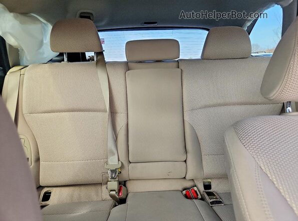 4S4BSAFC4K3313219 2019 SUBARU OUTBACK Черный Вид задних сидений