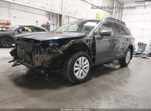 4S4BSAFC4K3363084 2019 SUBARU OUTBACK Gray Առջևի ձախ երեք քառորդ տեսարան
