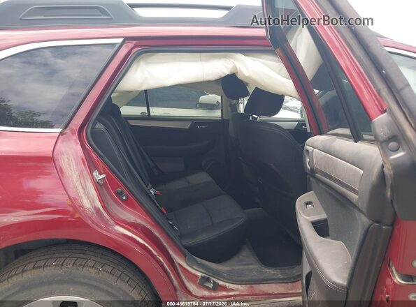 4S4BSAFC5H3276397 2017 SUBARU OUTBACK Red VIN კოდის სტიკერის ხედი