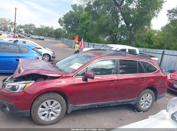 4S4BSAFC5H3276397 2017 SUBARU OUTBACK Red სალონის 360-გრადუსიანი ხედი