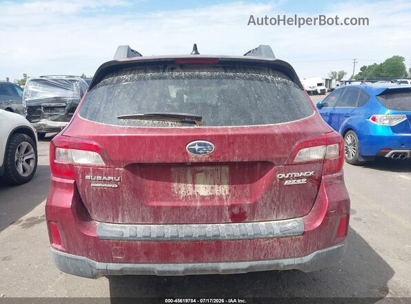4S4BSAFC5H3276397 2017 SUBARU OUTBACK Red 