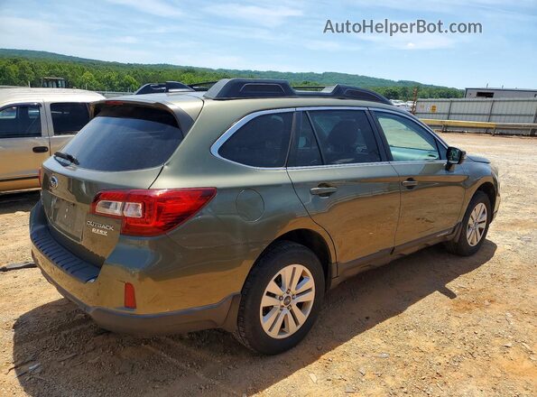 4S4BSAFC5H3290901 2017 SUBARU OUTBACK Зеленый Задняя правая четверть