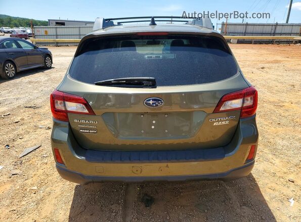 4S4BSAFC5H3290901 2017 SUBARU OUTBACK Зеленый Вид сзади