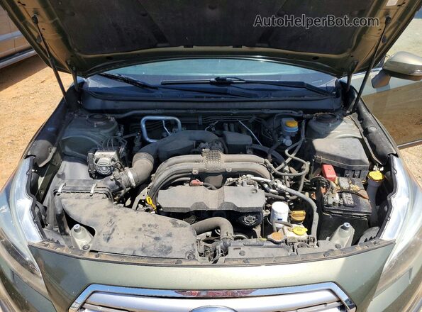 4S4BSAFC5H3290901 2017 SUBARU OUTBACK Зеленый Вид подкапотного пространства