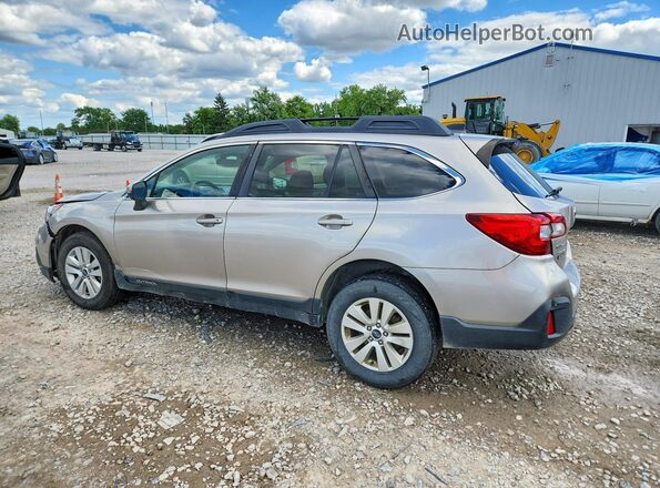 4S4BSAFC5J3270914 2018 SUBARU OUTBACK Cream Trasero izquierdo
