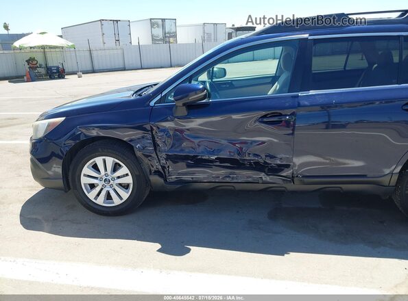 4S4BSAFC5J3378644 2018 SUBARU OUTBACK Blue Vista frontal