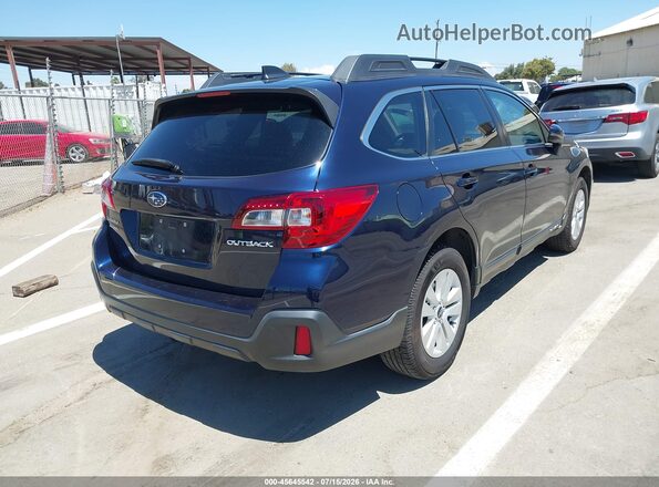 4S4BSAFC5J3378644 2018 SUBARU OUTBACK Blue Trasero derecho