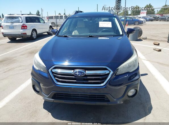 4S4BSAFC5J3378644 2018 SUBARU OUTBACK Blue Vista del cuadro de instrumentos