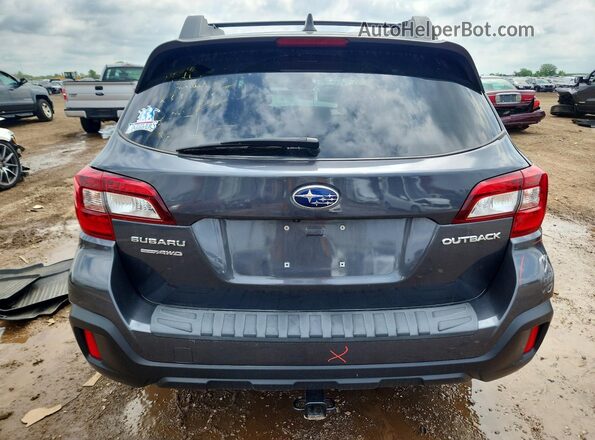 4S4BSAFC5K3256254 2019 SUBARU OUTBACK Charcoal Rear view