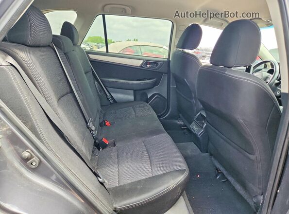 4S4BSAFC5K3256254 2019 SUBARU OUTBACK Charcoal Rear seats view