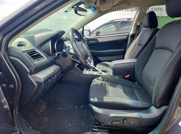 4S4BSAFC5K3256254 2019 SUBARU OUTBACK Charcoal Front interior view