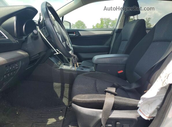 4S4BSAFC6H3202924 2017 SUBARU OUTBACK Silver Front interior view