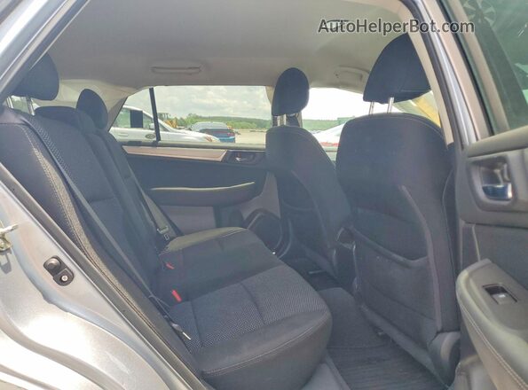 4S4BSAFC6H3202924 2017 SUBARU OUTBACK Silver Rear seats view