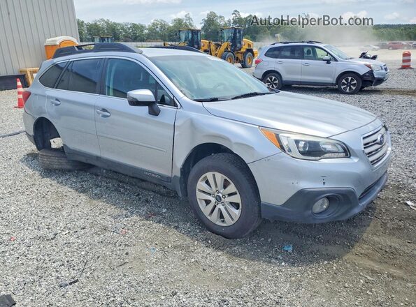 4S4BSAFC6H3202924 2017 SUBARU OUTBACK Silver Front right