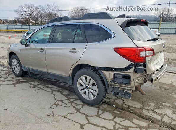 4S4BSAFC6H3219352 2017 SUBARU OUTBACK Silver Հետևի ձախ