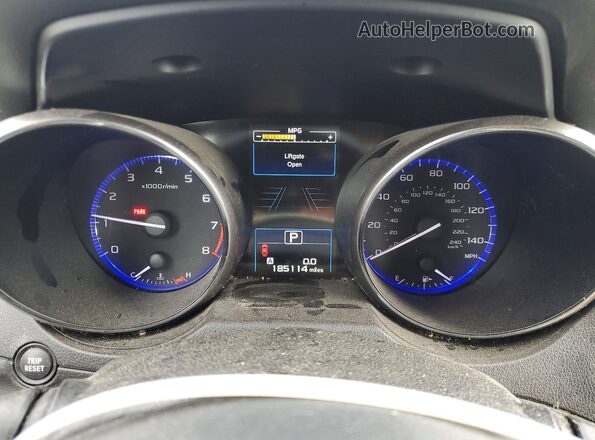 4S4BSAFC6H3219352 2017 SUBARU OUTBACK Silver Սարքավորումների վահանակի տեսք