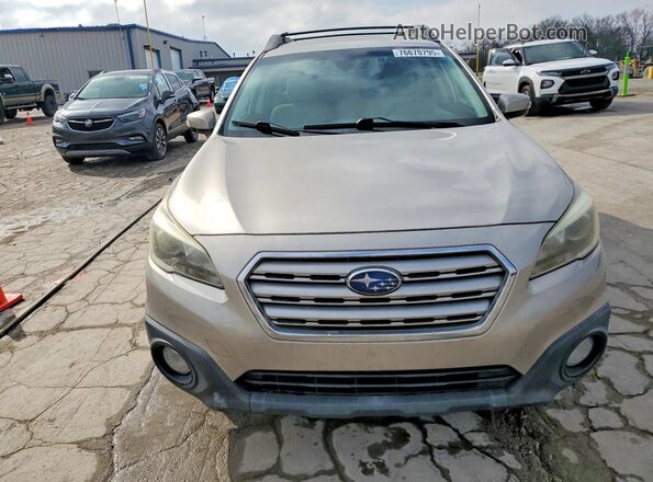 4S4BSAFC6H3219352 2017 SUBARU OUTBACK Silver Դիմացի տեսք