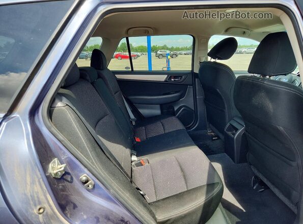4S4BSAFC6H3236295 2017 SUBARU OUTBACK Blue Widok wnętrza z tyłu