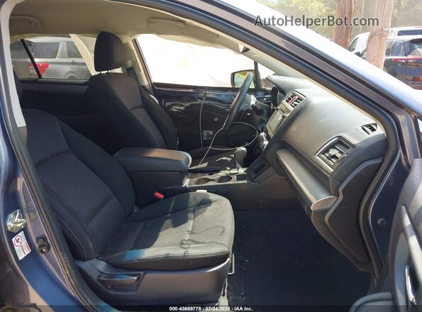 4S4BSAFC6H3320181 2017 SUBARU OUTBACK Синий Вид салона спереди