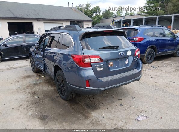 4S4BSAFC6H3320181 2017 SUBARU OUTBACK Синий Задняя левая четверть