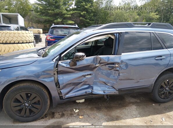 4S4BSAFC6H3320181 2017 SUBARU OUTBACK Синий Вид спереди