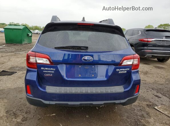 4S4BSAFC6H3357022 2017 SUBARU OUTBACK Серебряный Вид сзади