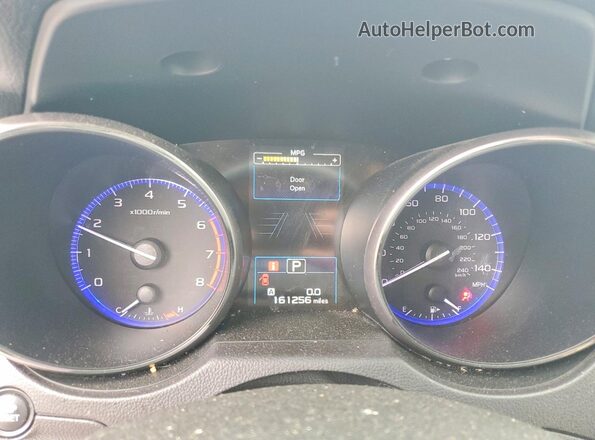 4S4BSAFC6H3357022 2017 SUBARU OUTBACK Серебряный Вид щитка приборов