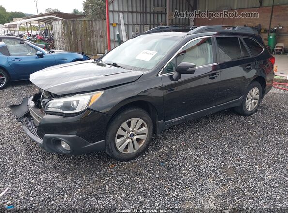 4S4BSAFC6H3420510 2017 SUBARU OUTBACK Black წინა მარცხენა ხედი სამი მეოთხედიდან