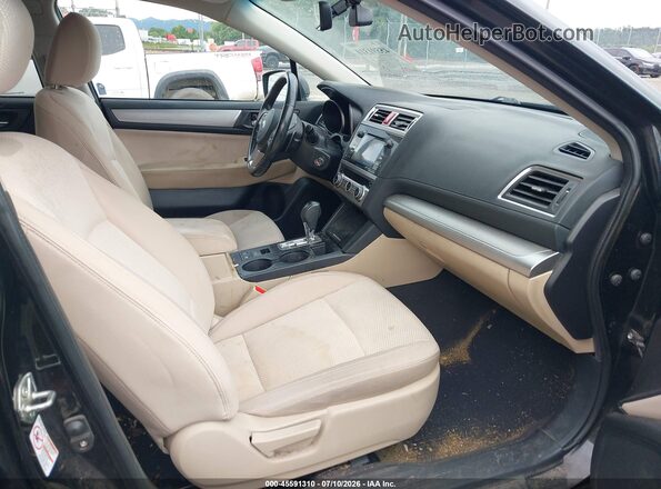 4S4BSAFC6H3420510 2017 SUBARU OUTBACK Black წინა სალონის ხედი