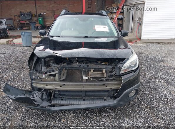 4S4BSAFC6H3420510 2017 SUBARU OUTBACK Black ხელსაწყოთა პანელის ხედი