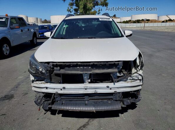 4S4BSAFC6J3219986 2018 SUBARU OUTBACK White წინა ხედი