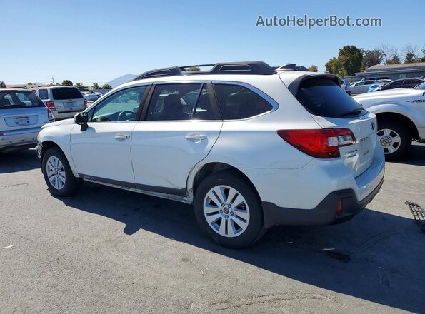 4S4BSAFC6J3219986 2018 SUBARU OUTBACK White უკანა მარცხენა