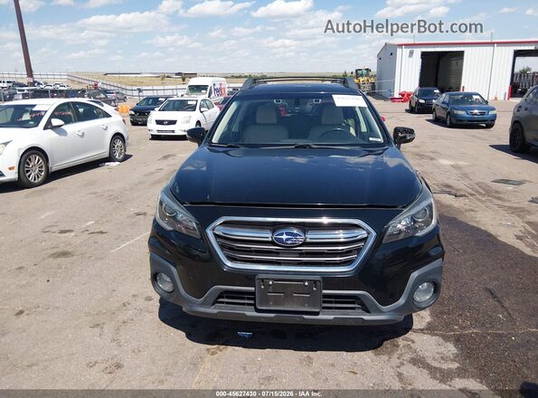 4S4BSAFC6J3304939 2018 SUBARU OUTBACK Black ხელსაწყოთა პანელის ხედი