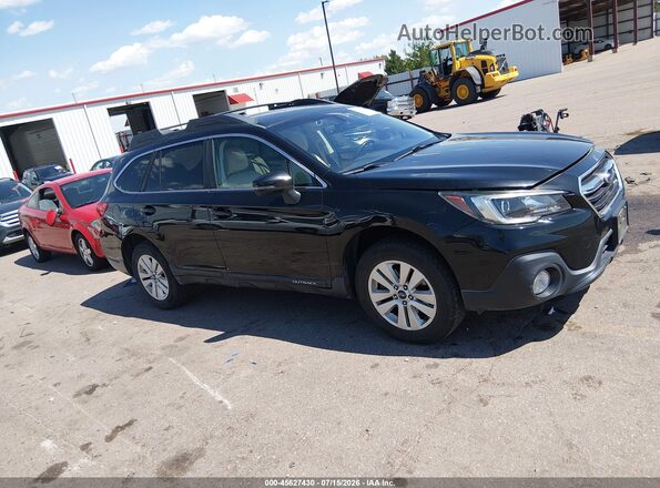 4S4BSAFC6J3304939 2018 SUBARU OUTBACK Black უკანა სალონის ხედი