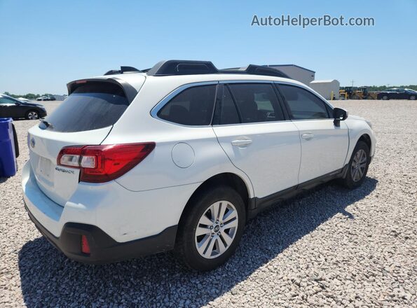 4S4BSAFC6J3390608 2018 SUBARU OUTBACK White Trasero derecho