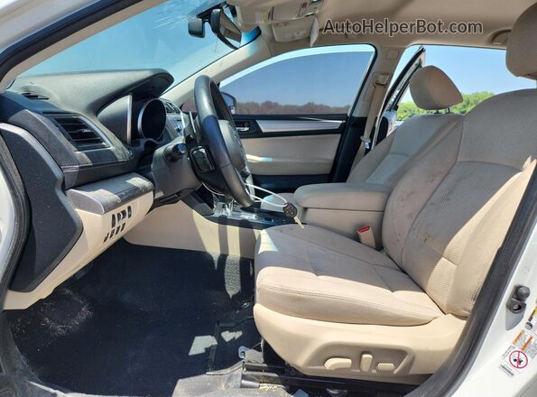 4S4BSAFC6J3390608 2018 SUBARU OUTBACK White Vista interior delantera