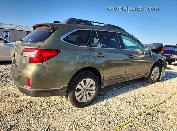 4S4BSAFC7H3261951 2017 SUBARU OUTBACK Green Задня права чверть