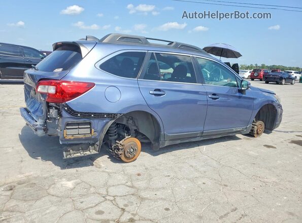 4S4BSAFC7J3390407 2018 SUBARU OUTBACK Синий Задняя правая четверть