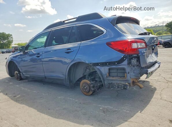 4S4BSAFC7J3390407 2018 SUBARU OUTBACK Синий Задняя левая четверть
