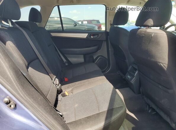 4S4BSAFC7J3390407 2018 SUBARU OUTBACK Синий Вид задних сидений