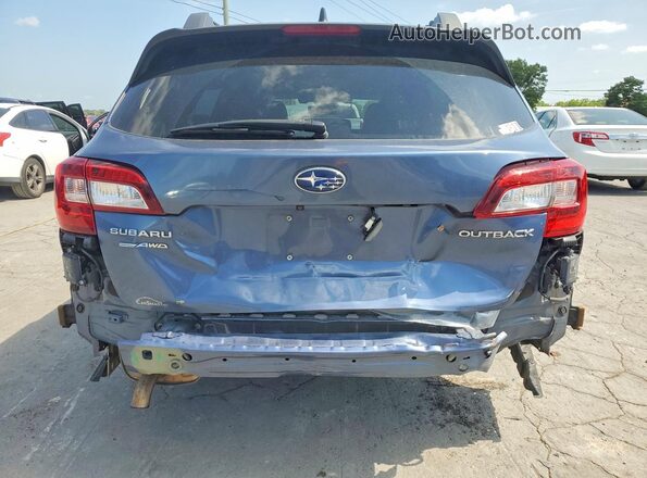 4S4BSAFC7J3390407 2018 SUBARU OUTBACK Синий Вид сзади