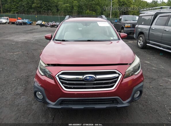 4S4BSAFC7K3217231 2019 SUBARU OUTBACK Red Widok zestawu wskaźników