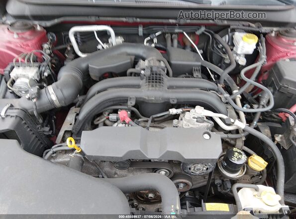 4S4BSAFC7K3217231 2019 SUBARU OUTBACK Red Widok z tyłu