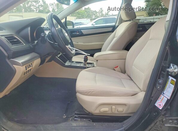 4S4BSAFC7K3321508 2019 SUBARU OUTBACK Black Front interior view